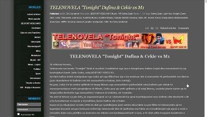 Dafina Zeqiri & Cekic vs Besfort - Telenovela Tonight  (Epizoda 1 deri 4)