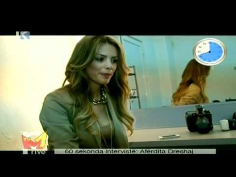 Aferdita Dreshaj Miss Kosova Universe  2011 - Intervista 60 sekonda (Prive)