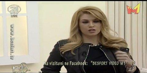 Leonora Jakupi - Intervista ne 1 Kafe me Labin TV21